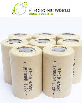 4/5 SC SUB-C Size Ni-CD Rechargeable Battery